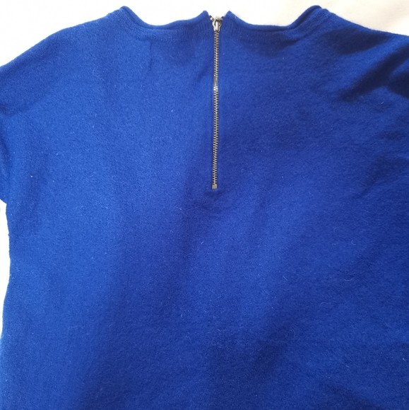 Cynthia Rowley 100% extrafine merino wool crewneck sweater (L) - Picture 4 of 4